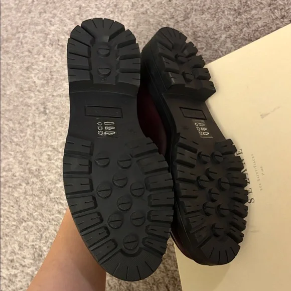 Sezane Albane Leather Loafers size 38 - Picture 6 of 10